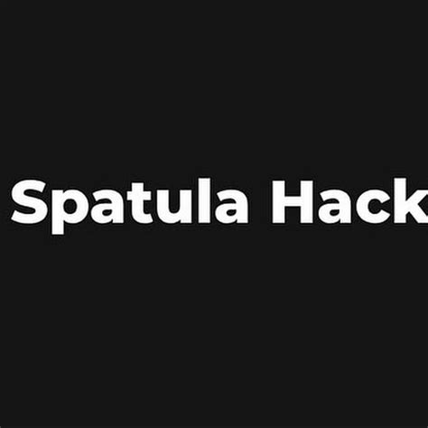 Spatula Hack 的图像结果