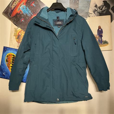LANDS' END WOMENS SQUALL PARKA SZ L(14-16) This... - Depop