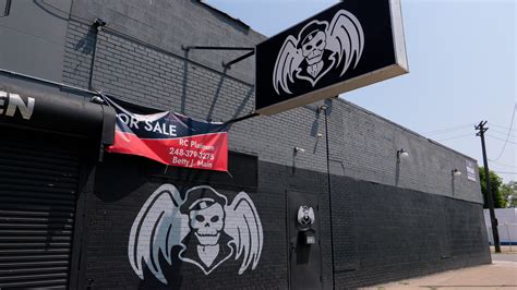 Detroit Highwaymen Motorcycle clubhouse in Southwest Detroit up for sale