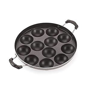 Buy ivbox Eco-Series Non-Stick 12 Cavity Appam Patra Paddu Paniyarakkal ...