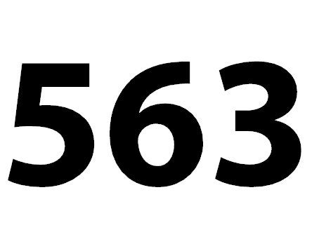 Zahl 563