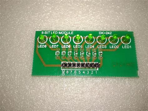 Image result for Arduino Code for 8 Bit LED