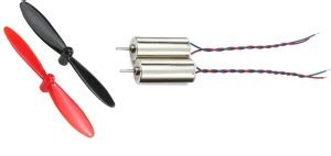 INVENTO 2Pcs DC 3.7V 8520 8.5x20mm Micro Coreless Motor With 2Pcs 55mm ...