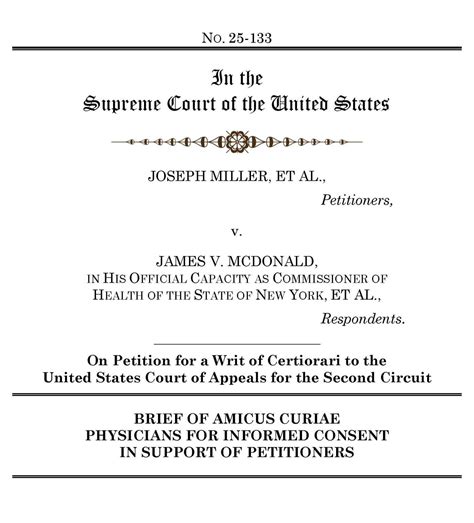PIC Files Amicus Curiae Brief with Supreme Court of the United States to Restore Religious ...