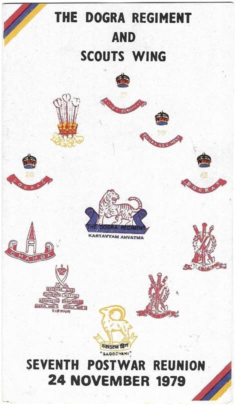 India 1979 The Dogra Regiment Army Folder : Amazon.in: Toys & Games