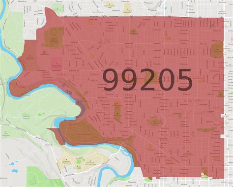 Zip Code 99205 - Spokane - AtlasBig.com