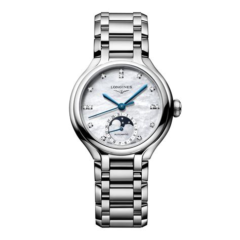 ロンジン プリマルナ：ムーンフェイズを搭載した現代的なレディースウォッチ | LONGINES JP