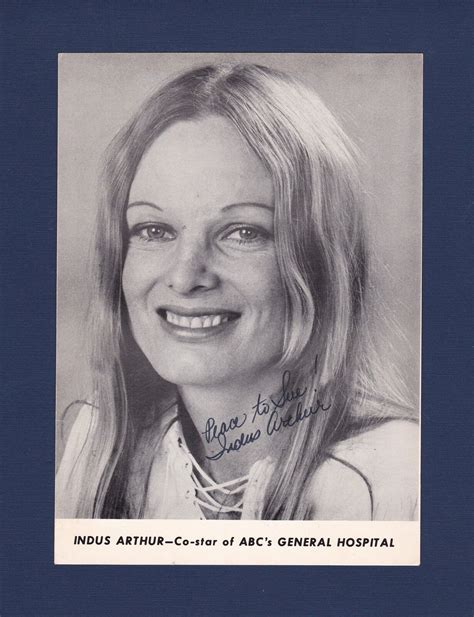 Indus Arthur signed vintage General Hospital TV show photo 1941-1984 ...