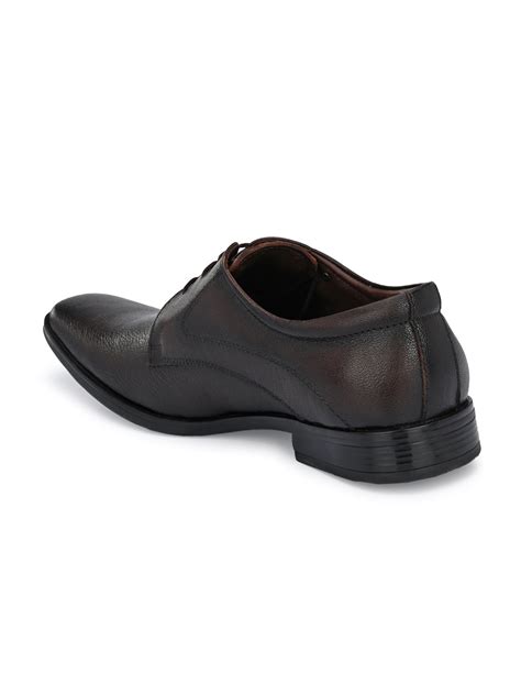 Hitz Men's Brown Leather Lace-up Formal Shoes – Hitz Shoes Online