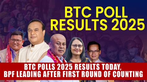 BTC Polls 2025 Results Today, BPF Leading After First Round of Counting