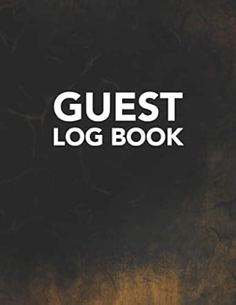 Guest Log Book: Track Register and Organize Guest and Visitors that ...