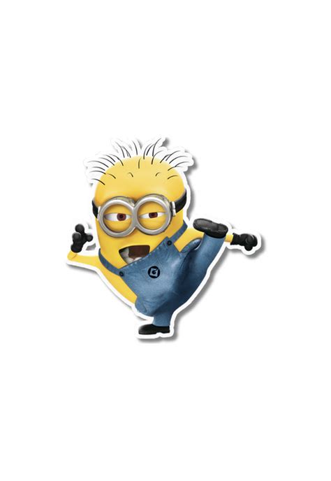 Minion The Karate Champ Sticker – Posterwa