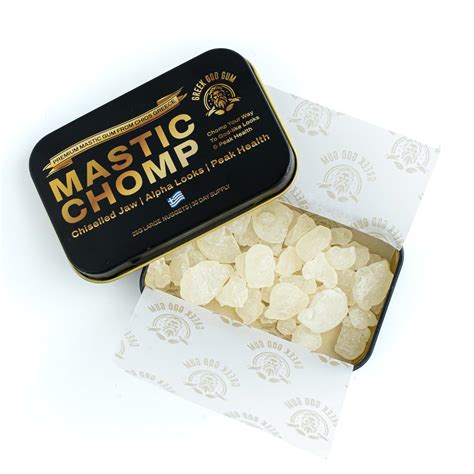 Buy Chios Mastic Gum 25g- Jaw Trainer & Reusable Natural Chewing Gum ...