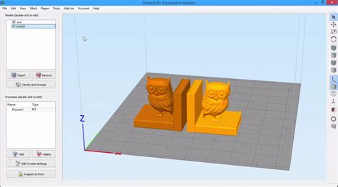 Image result for Simplify3d Rotate Model