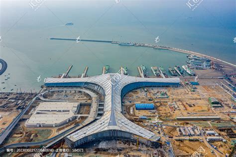 海南海口：新海港综合枢纽站项目建设施工正酣-人民图片网