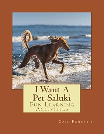 Buy I Want a Pet Saluki: Fun Learning Activities Book Online at Low ...