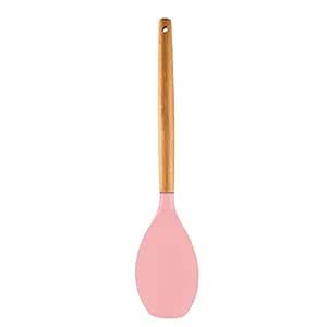 Buy Spatlus Woodtula Silicone Spatula, BPA Free &Heat Resistant up to ...