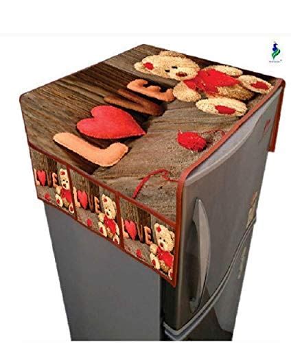 AH ARTSY HOME Beautiful Digital Printing Combo of Refrigerator/Fridge ...