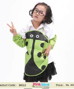 Gorgeous Orange Waterproof Ladybug Apron for Kids