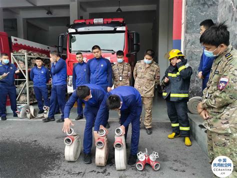 襄阳机场消防支队与深圳工业园消防救援站开展交流学习 - 民用航空网