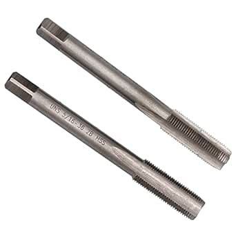 WXIQIHE 5/16"-36 Right Hand Thread Tap, Threading Tap, Machine Tap ...
