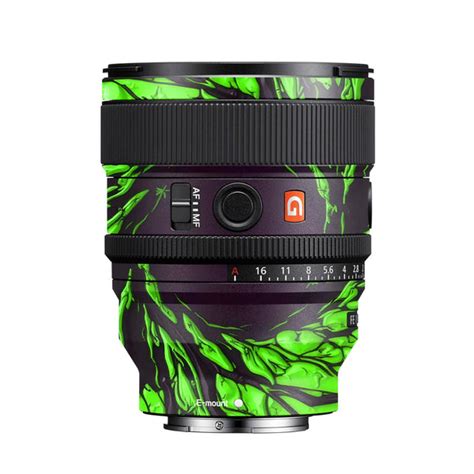 Venom Green Sony FE 50mm F/1.2 GM Camera Lens Skin