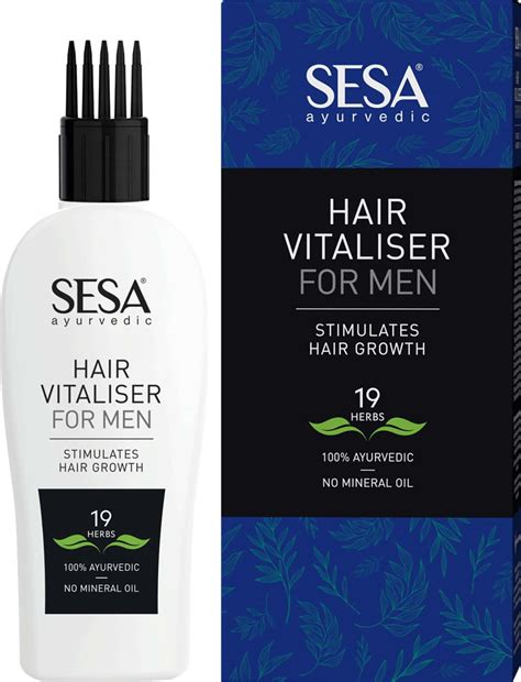 Buy SESA AYURVEDIC HAIR VITALISER FOR MEN 100ML Online & Get Upto 60% ...