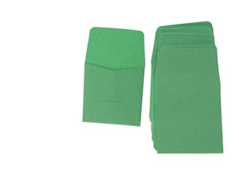 Archival Paper Coin Envelopes 2x2 Green by Guardhouse 50 Pack : Amazon.in