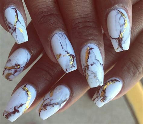 Marble Nail Designs For Short Nails at Dale Duffin blog