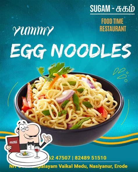 Menu at Sugam Food Time Restaurant, Nasiyanur