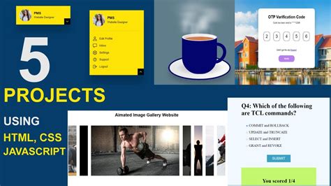 Image result for Simple HTML CSS JavaScript Project