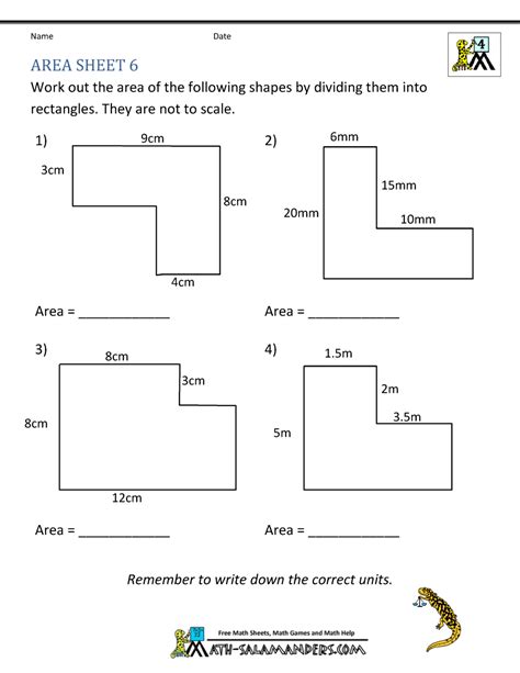 Image result for Area Math Workbook