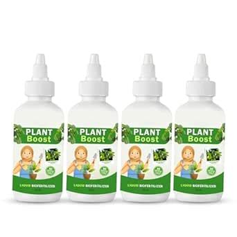 Plant Boost Liquid Biofertilizer – Fast Rooting Growth Enhancer ...