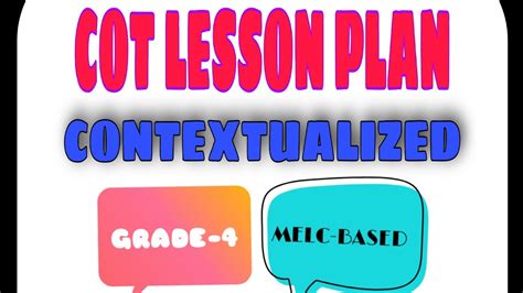 Image result for Sample Cot Lesson Plan Melc Based