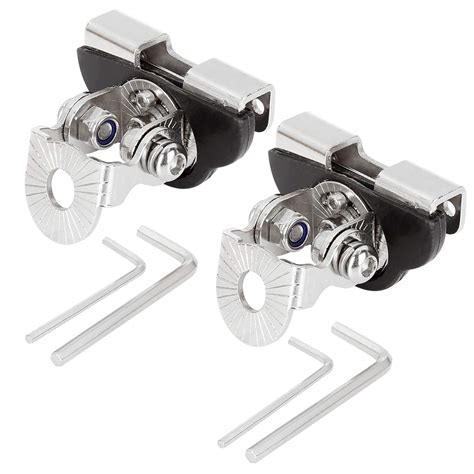 X AUTOHAUX 2 Set LED Light Bar Mounting Brackets Pillar Hood Clamp for ...