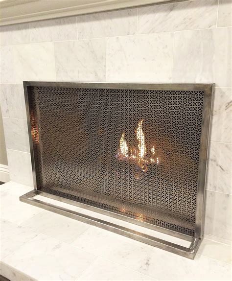 Contemporary Modern Fireplace Screens – Mriya.net