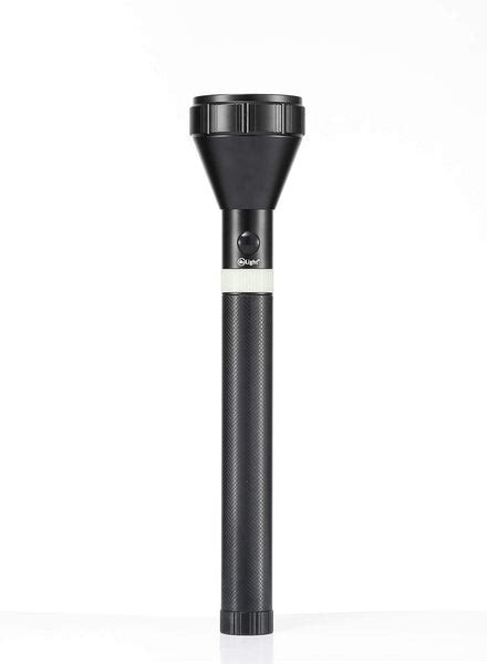 MR. LIGHT - LED TORCH RX30IN|Black, 28cm, 2.0 Kms Long Range, 3.7V/500 ...