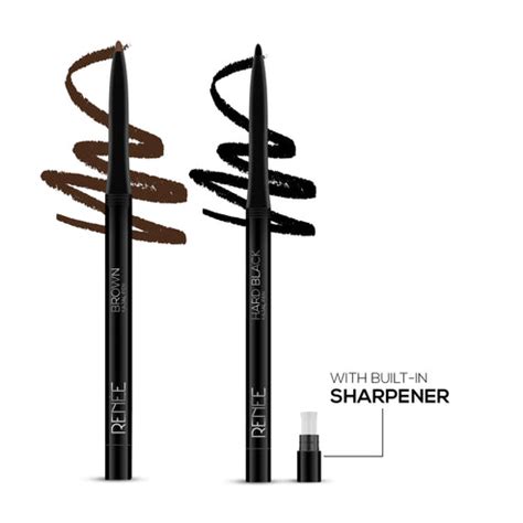 RENEE Kajal combo- Hard Black & Pure Brown, 24 Hrs Stay Long Lasting ...