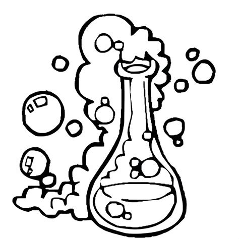 Science Tools Coloring Pages Printable