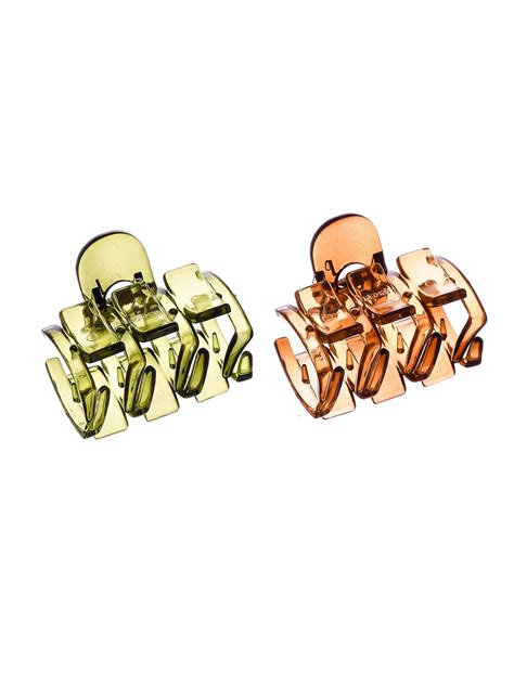 Buy Set of 4 Multi Colored Hair Claw Clips for Women Online at ...