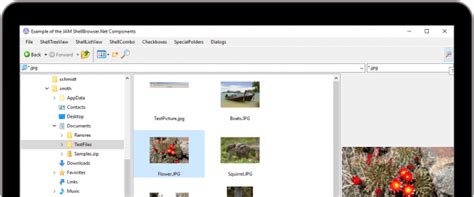 ShellBrowser .NET Components | JAM Software