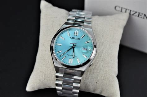 Citizen Automatic Silver/Leather Ø36 mm USED Price € 210