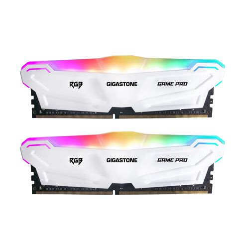 Amazon.in: Buy 【DDR4 RAM】 Gigastone White RGB Game PRO Desktop RAM 16GB ...