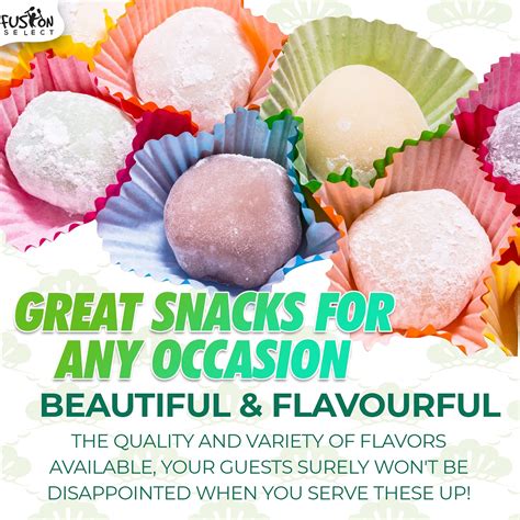 FusionSelect Fusion Select Mochi Daifuku Snacks - Traditional India | Ubuy