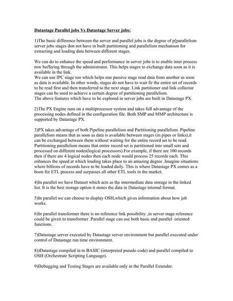 Image result for DataStage Parallel Execution