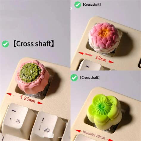 Chinese Pastry Art Keycaps: Beautiful | Noveltykeycaps