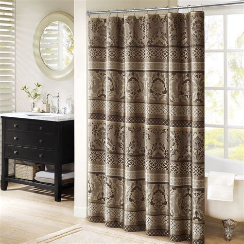 Madison Park Venetian Jacquard Shower Curtain