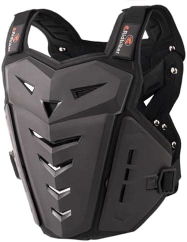 Motorcycle Body Armor Vest Dirt Bike Chest Back Protector Motocross ...