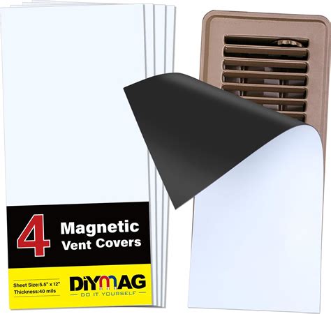 Amazon.com: Zipcase 6 Pack Strong Magnetic Vent Covers for Home Ceiling ...