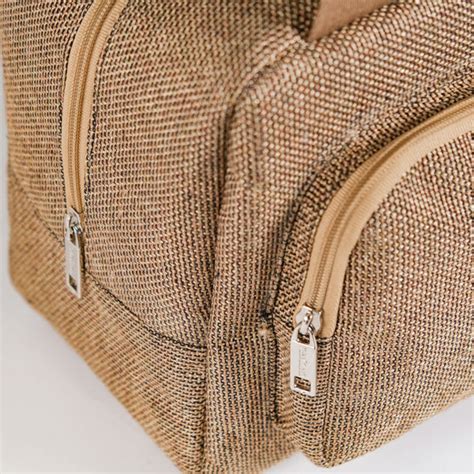 Multipurpose Thermal Insulated Jute Lunch Bag Beige Online - Premium ...